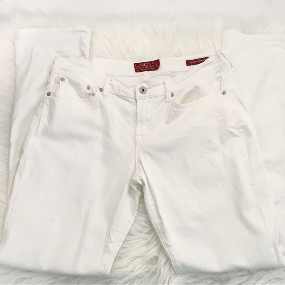 Lucky Brand Sweet ‘N Straight White Denim Jeans 8 - Picture 2 of 8